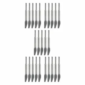 BOSCH HS1400B25 Chisel Bit, 1/4 Inch Head Width, 8 Inch Overall Length, 25 PK | CN9VWN 48XX70