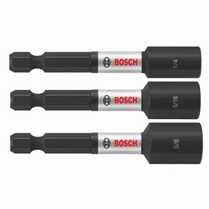 BOSCH ITNS2492 Nutsetters, English/Imperial, 2 9/16 Inch Fastening Size, 2 14/25 Inch Overall Length | CN9XQH 802GC7