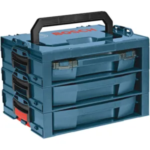 BOSCH L-RACK Portable Organizer Blue 13-1/2 Inch Depth | AH2YKH 30RW49