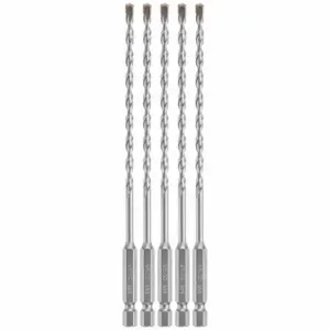 BOSCH LBHX0025 Hammer Drill Bit, 5/32 Inch Drill Bit Size, 3 Inch Max Drilling Dp, 6 Inch Overall Length | CN9WTY 61HW89