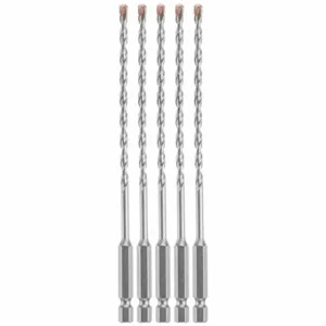 BOSCH LBHX0035 Hammer Drill Bit, 3/16 Inch Drill Bit Size, 4 Inch Max Drilling Dp, 6 Inch Overall Length | CN9WTF 61HW91