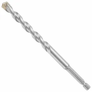 BOSCH LBHX008 Hammer Drill Bit, 3/8 Inch Drill Bit Size, 4 Inch Max Drilling Dp, 6 Inch Overall Length | CN9WTU 61HW95