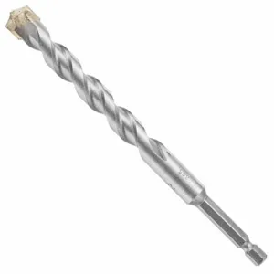 BOSCH LBHX010 Hammer Drill Bit, 1/2 Inch Drill Bit Size, 4 Inch Max Drilling Dp, 6 Inch Overall Length | CN9WRQ 61HW96