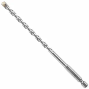 BOSCH LBHX020 Hammer Drill Bit, 7/32 Inch Drill Bit Size, 4 Inch Max Drilling Dp, 6 Inch Overall Length | CN9WUE 61HW97