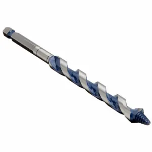 BOSCH NKST04 Hybrid Drill Bit, 1/4 Inch Drill Bit Size, 7 1/2 Inch Overall Length, Straight Shank | CN9WKE 44H560