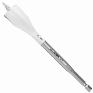 BOSCH NS1011 Solid Spade Drill Bit, 7/8 Inch Drill Bit Size, 6 Inch Overall Length, Paint | CN9YHE 662X53