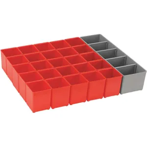 BOSCH ORG72-RED Storage Box Red/Gray 2-3/4 Inch Height | AH2YKQ 30RW56