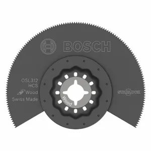 BOSCH OSL312 Oscillating Tool Blade, 3 1/2 Inch Blade Width, 3 1/2 Inch Blade Length, Flush Cut | CN9XTF 48XX03