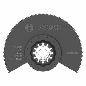 BOSCH OSL400F Oscillating Tool Blade, 4 Inch Blade Width, 3 Inch Blade Length, Flush Cut | CN9XTM 48XX07