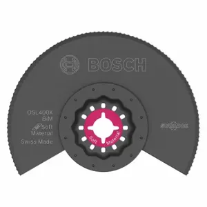 BOSCH OSL400K Oscillating Tool Blade, 4 Inch Blade Width, 3 1/2 Inch Blade Length, Long Cut | CN9XTL 48XX08