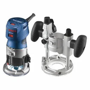 BOSCH PR111 Router Base, Plunge Base, Dual Grip, 1 Piece | CN9VQC 446P23