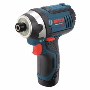 BOSCH PS41-2A+BAT415 Impact Driver Kit, 2, 600 RPM Free Speed, 3, 100, Bare Tool, Batteries, Charger | CN9WME 313F10