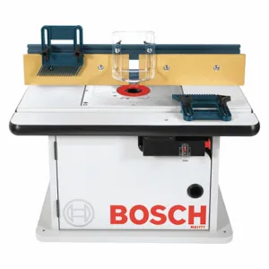 BOSCH RA1171 Cabinet Style Table, 15 1/2 Inch Table Length, 25 Inch Table Width, 35 lb Wt | CN9VVE 44H785