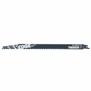 BOSCH RPRAP12 Reciprocating Saw Blade, 6/12 Teeth Per Inch, 12 Inch Blade Length, 2 5/8 Inch Height | CN9XWQ 499L18