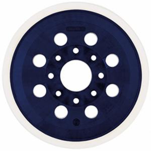 BOSCH RS035 Disc Backup Pad, 5 Inch Width, Round, Hook And Loop, Hard, 8 Vacuum Holes, Rubber | CN9WEM 44M617