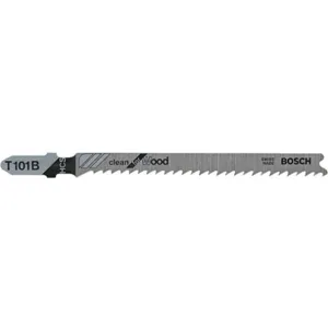 BOSCH T101B Jigsaw Blade High Carbon Steel - Pack Of 5 | AB3NYH 1UM16