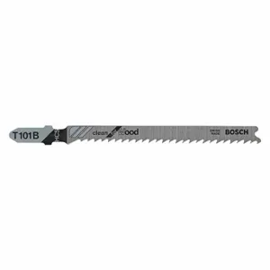 BOSCH T101B100 Jig Saw Blade, 10, 4 Inch Blade Length, Metal, Rigid for Straight Cuts Cutting Edge | CN9XFC 44J712