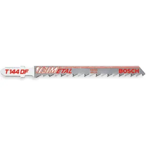 BOSCH T144DF Jigsaw Blade T-shank Bimetal - Pack Of 5 | AE2EQG 4WZ88