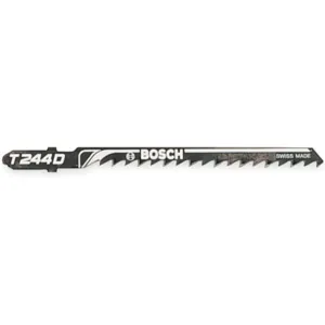 BOSCH T244D Jigsaw Blade T-shank 4 Inch Length - Pack Of 5 | AB3NYR 1UM24