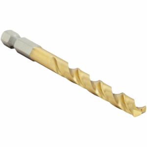 BOSCH TI2140IM Drill Bit, 13/64 Inch Drill Bit Size, 2 1/8 Inch Flute Length, 1/4 Inch Shank Hex Size | CN9WFC 48XY32