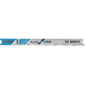 BOSCH U118BF Jigsaw Blade U-shank 3-1/8 Inch Length - Pack Of 5 | AE2EQQ 4WZ96