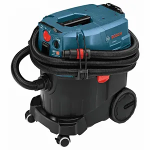 BOSCH VAC090AH Dust Extractor, Hepa, Dry/Wet, 9 Gal Tank, 150 Cfm Air Flow, 115VAC, 1 3/8 Inch Hose Dia | CN9WMP 19TT53