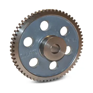 BOSTON GEAR D1633 Worm Gear, 6 Diametral Pitch, 14.5 PA, 50 Teeth, Right Hand, Cast Iron | AK2VJQ