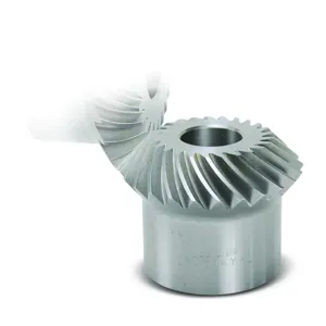 BOSTON GEAR LSA107Y-L Spiral Miter Gear, 6 Diametral Pitch, 20 Deg. Pressure Angle, 35 Spiral Angle, 1:1 Ratio | AK2YEA