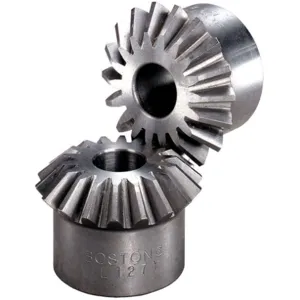 BOSTON GEAR L115Y Miter Gear, 8 Diametral Pitch, 20 Deg. Pressure Angle, 1:1 R, 24 Teeth, Steel | AC2LRD 2L025