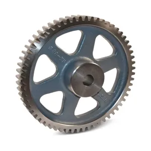 BOSTON GEAR NK50B Spur Gear, 5 Diametral Pitch, 14 1/2 Deg. Pressure Angle, 50 Teeth, Cast Iron | AK2ZCT