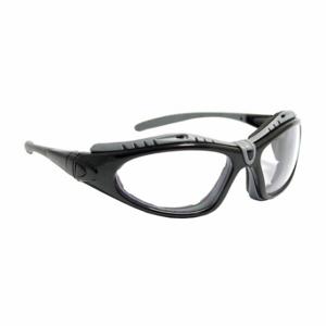 BOUTON OPTICAL 250-50-0420 Schutzbrille, beschlagfrei/kratzfest, indirekt, schwarz, klar | CP2ANL 41K025