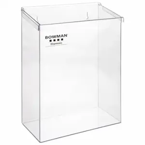 BOWMAN MFG CO BK211-0111 Protection Dispenser, Petg Plastic, Clear | CP2APK 53FN81