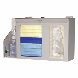 BOWMAN MFG CO FD-062 Respiratory Hygiene Station, Station, Plastic, Quartz Beige, 5 Inch Length | CP2ARC 34GE32