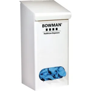 BOWMAN MFG CO GC-009 Glove Box Dispenser White Bulk | AG4LEH 34GE57