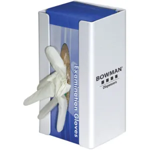 BOWMAN MFG CO GC-018 Glove Box Dispenser White (1) Box | AG4LEJ 34GE58