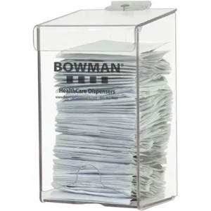 BOWMAN MFG CO HP-010 Hairnet Dispenser PETG Clear 7-63/64 inch Height | AH4FJU 34GF09