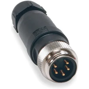 BRAD HARRISON 1A5006-34 External Thread Connector 5 Male 16 AWG | AE2ZDG 5AA65