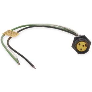 BRAD HARRISON 1R3004A20A120 External Thread Receptacle 3 Female 13A | AE2ZCW 5AA55