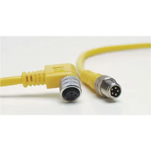 BRAD HARRISON 404006A10M020 Cordset 4 Pin Plug Male | AB9QFJ 2ENZ4