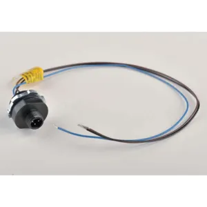 BRAD HARRISON 8R3006A18A120 External Thread Receptacle 3 Male 22 AWG | AB9QJJ 2EPK4