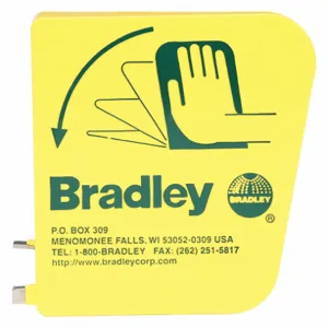 BRADLEY 128-135 Handle, Plastic, 2Pk | CD4DQK 31KN90