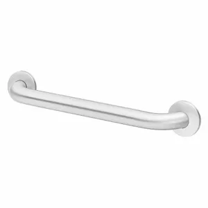 BRADLEY 8120-001360 Grab Bar, Concealed Wall Mount, Stainless Steel, Silver, 1 1/2 Inch Dia. | CJ2JBT 29RU58