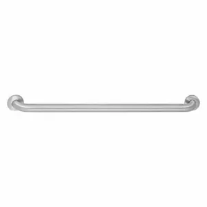 BRADLEY 8120-003480 Grab Bar, Wall Mount, Stainless Steel, Silver, 48 Inch Length, 1 1/2 Inch Dia. | CJ2JCV 33MP26