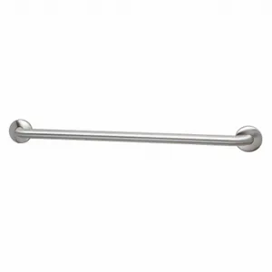 BRADLEY 8320-001120-GR Grab Bar, Wall Mount, Stainless Steel, Silver, 12 Inch Length, 1 1/4 Inch Dia. | CJ2JBZ 33MP27