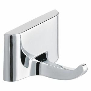 BRADLEY 931-000000-GR Bathroom Hook, Chrome Plated, 2 Inch Depth, 2 Inch Height | CH9QTJ 33MP55