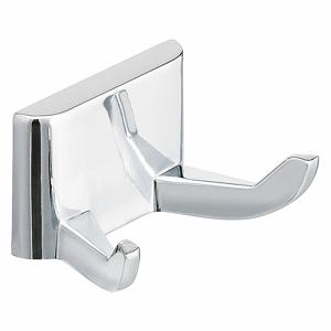 BRADLEY 932-000000-GR Bathroom Hook, Chrome Plated, 1 5/8 Inch Depth, 2 Inch Height | CH9QTK 33MP53