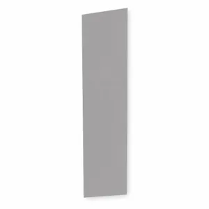 BRADLEY EPST-S1860-200 End Panel For Slope Top Locker D 18 Gray | AC4DRZ 2YY79