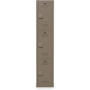 BRADLEY LK1518723HV-247 Wardrobe Locker (1) Wide (3) Openings | AC2ZTN 2PHF4