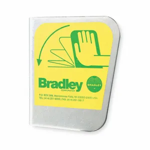 BRADLEY S08-336 Handle, Stainless Steel | AA9TZN 1FBE6