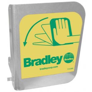 BRADLEY S08-338 Handle, Stainless Steel | CD4DRJ